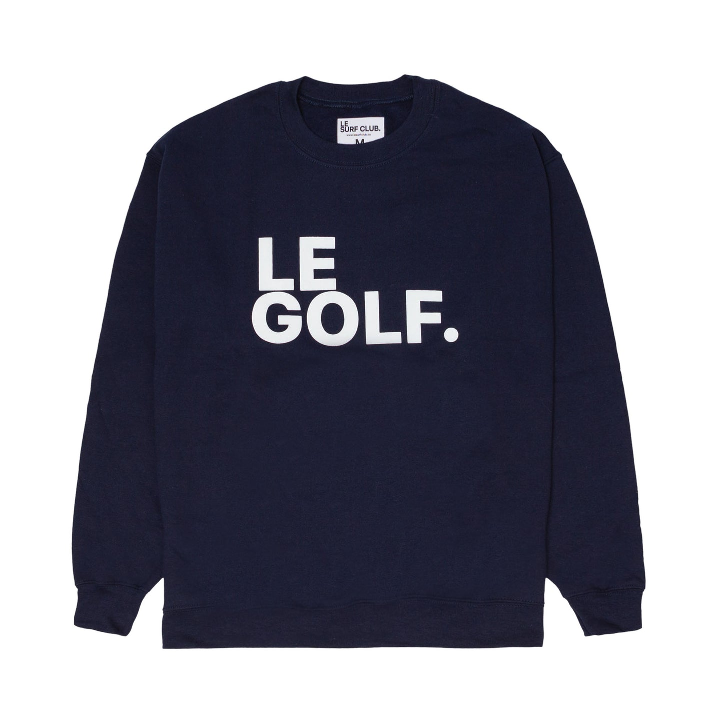 Le Golf Sweatshirt ( Navy Blue / LRG White Logo)