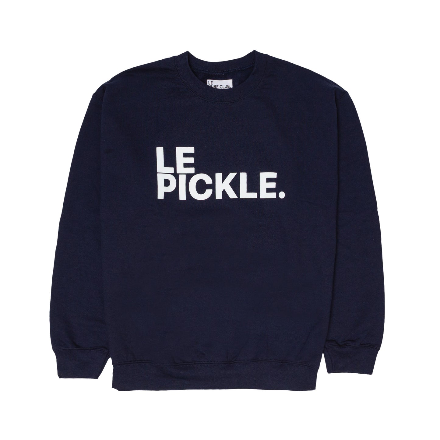 Le Pickle Sweatshirt ( Navy Blue / LRG White Logo)