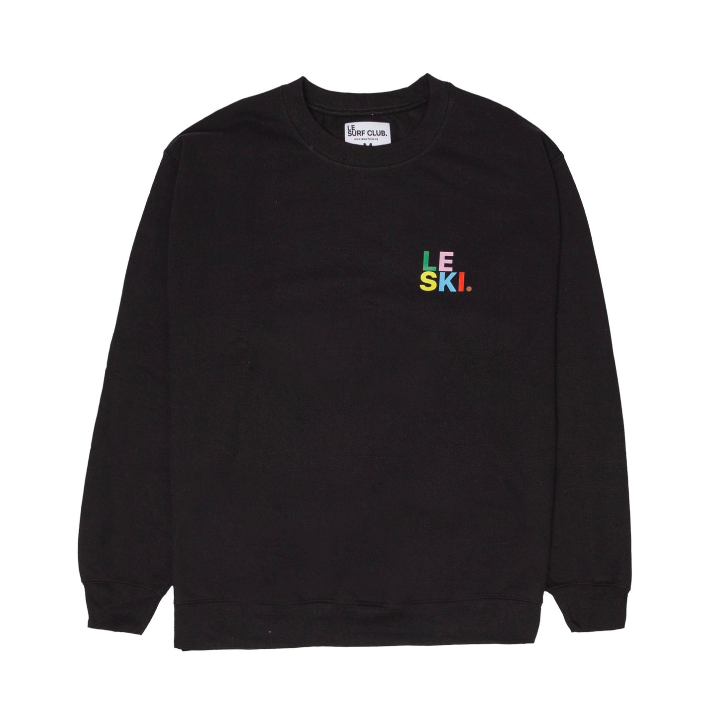 Le Ski Sweatshirt ( Black / SML Multi Logo)
