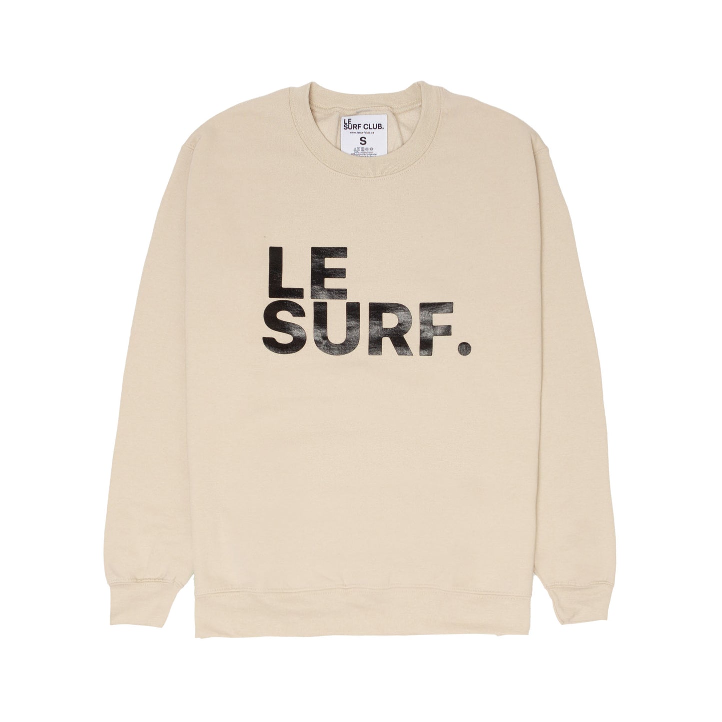 Le Surf Sweatshirt ( Tan / LRG Black Logo)
