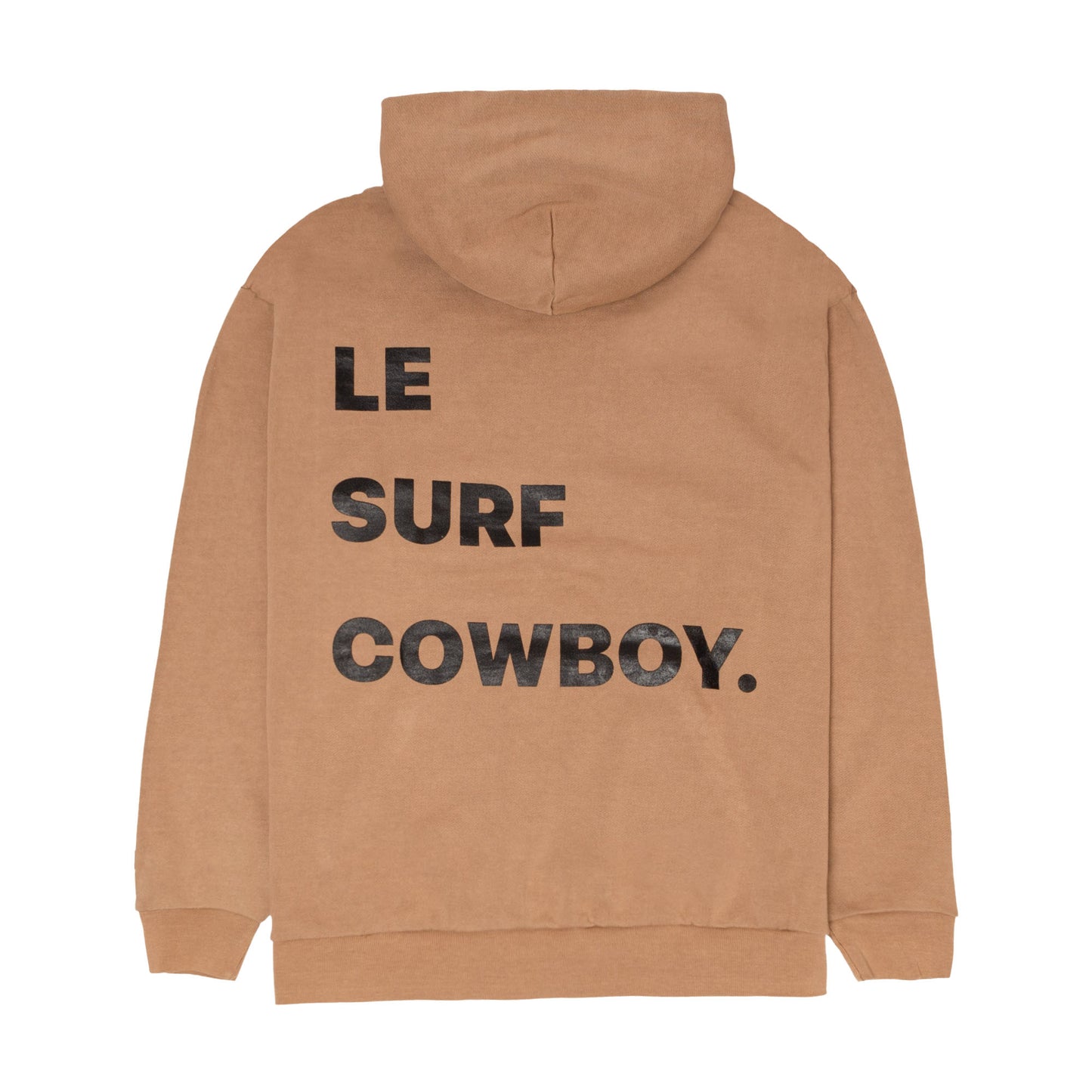 Le Surf Cowboy Hoodie ( Caramel / LRG Black Logo)