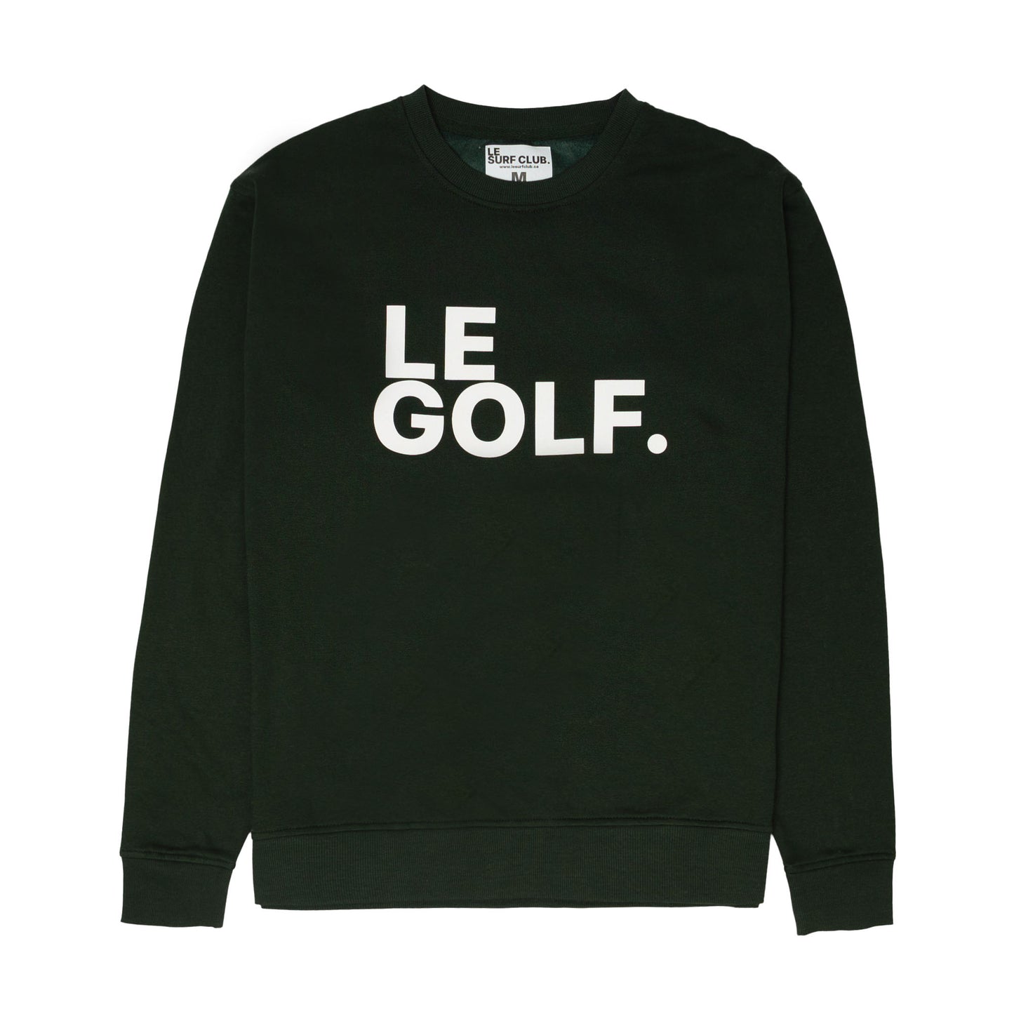 Le Golf Sweatshirt ( Hunter Green / LRG White Logo)