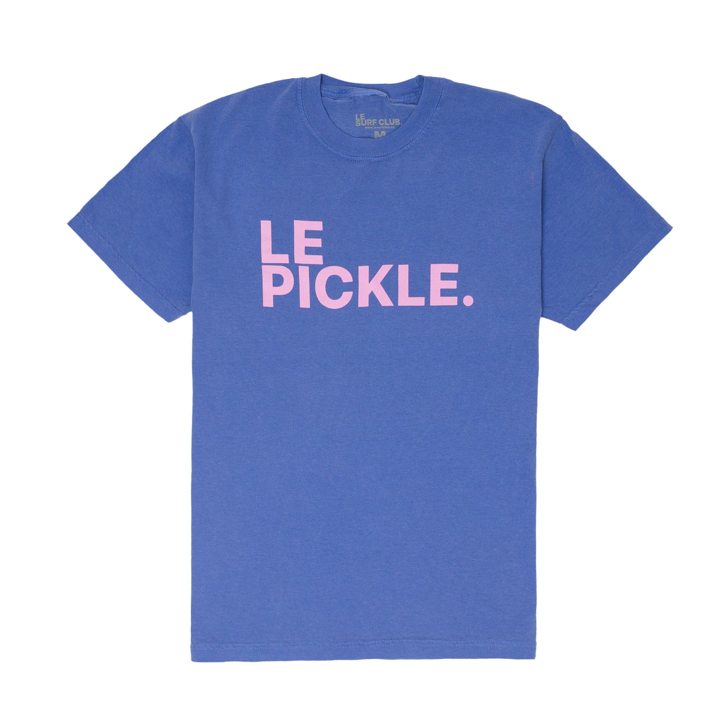 Le Pickle T-shirt ( Blue / LRG Pink Logo)
