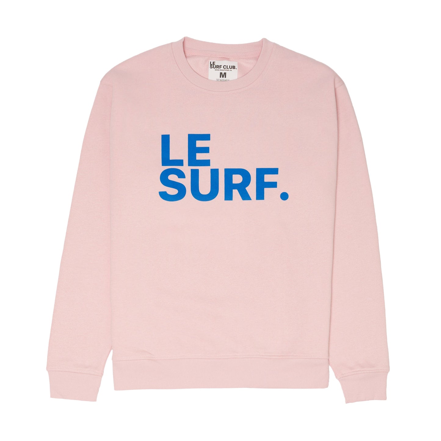 Le Surf Sweatshirt ( Pink / LRG Blue Logo)