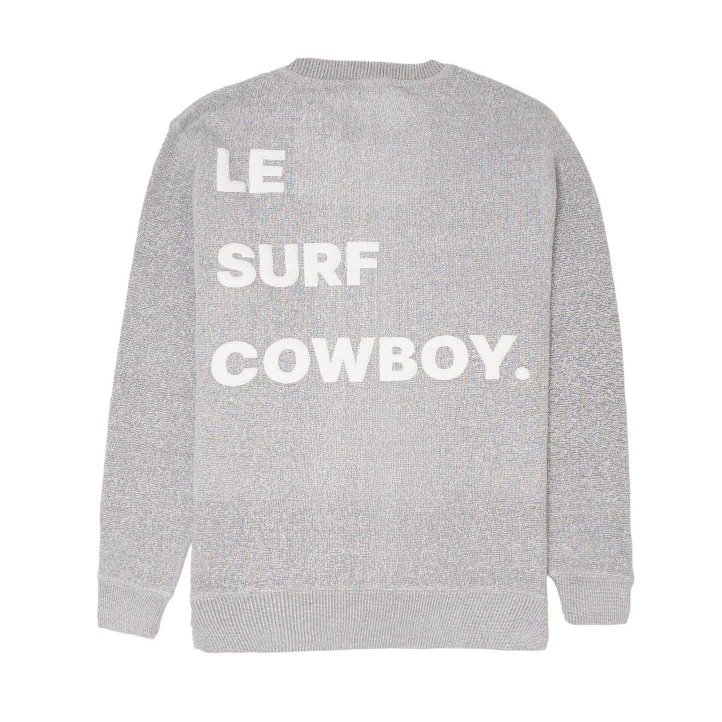 Le Surf Cowboy Sweatshirt ( Heather Grey / LRG White Logo)
