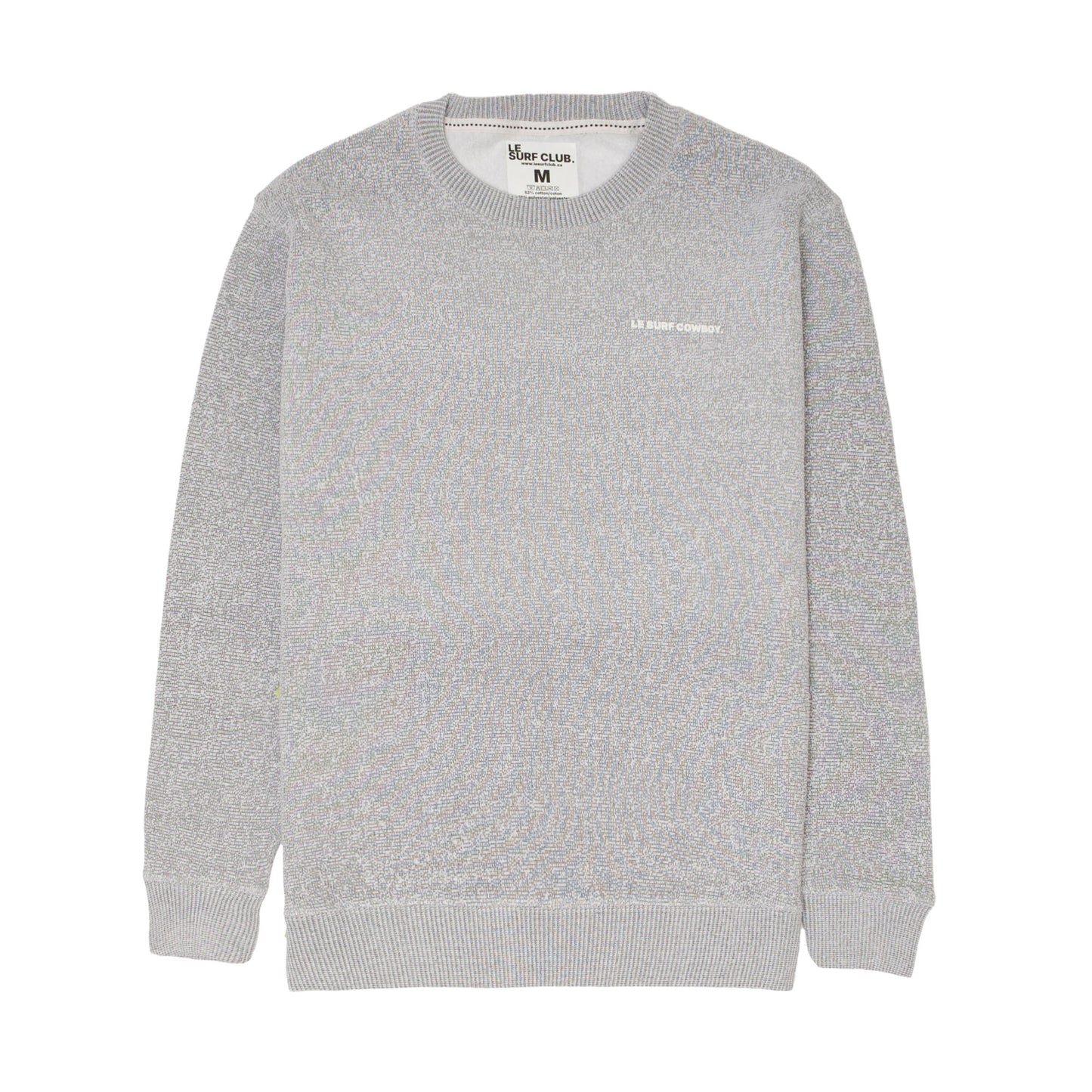 Le Surf Cowboy Sweatshirt ( Heather Grey / LRG White Logo)