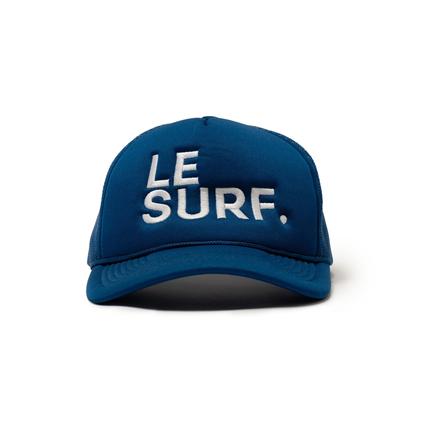 Le Surf Hat Foam Round Brim Snapback ( Royal Blue / LRG White Logo)