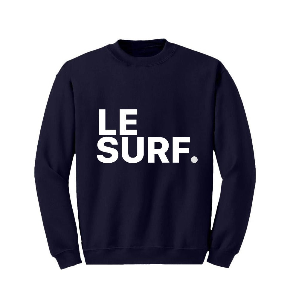 Le Surf Sweatshirt Navy Blue LRG White Logo