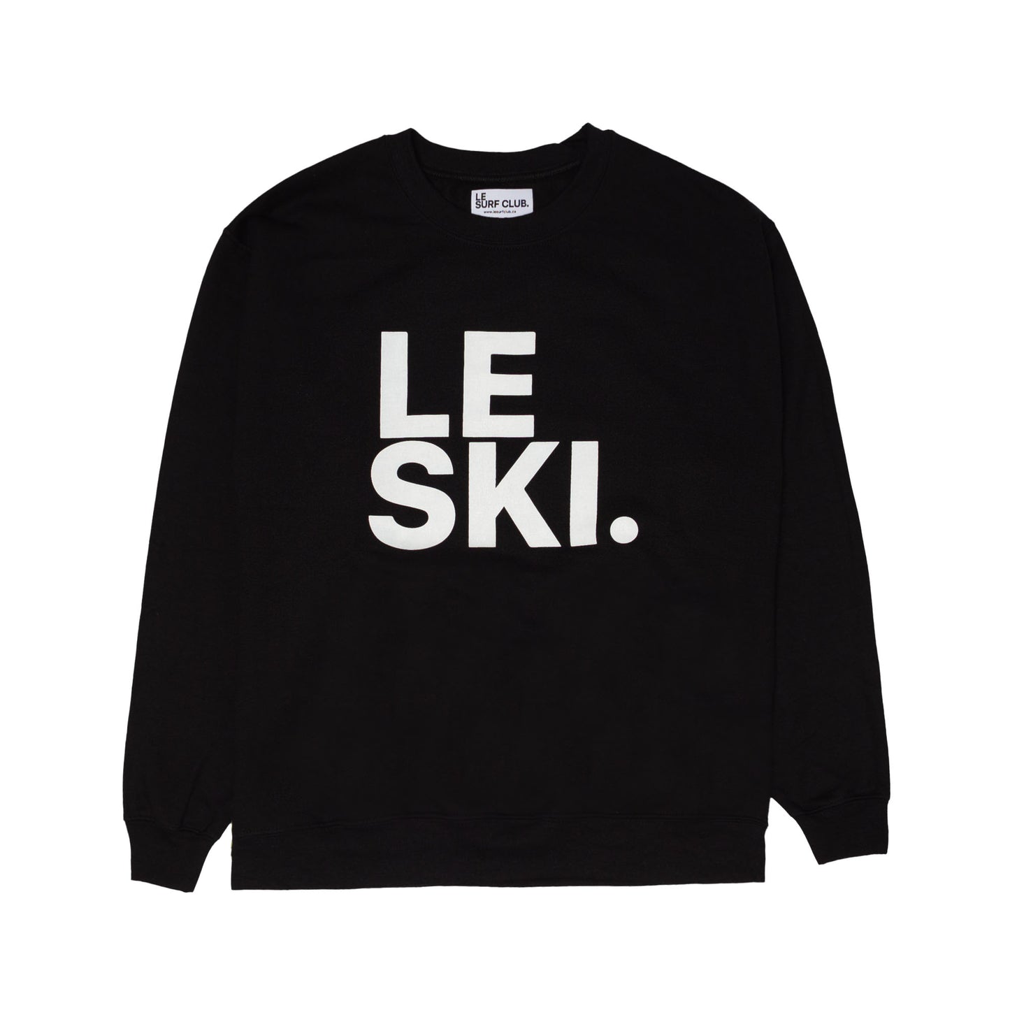 Le Ski Sweatshirt ( Black / LRG White Logo)