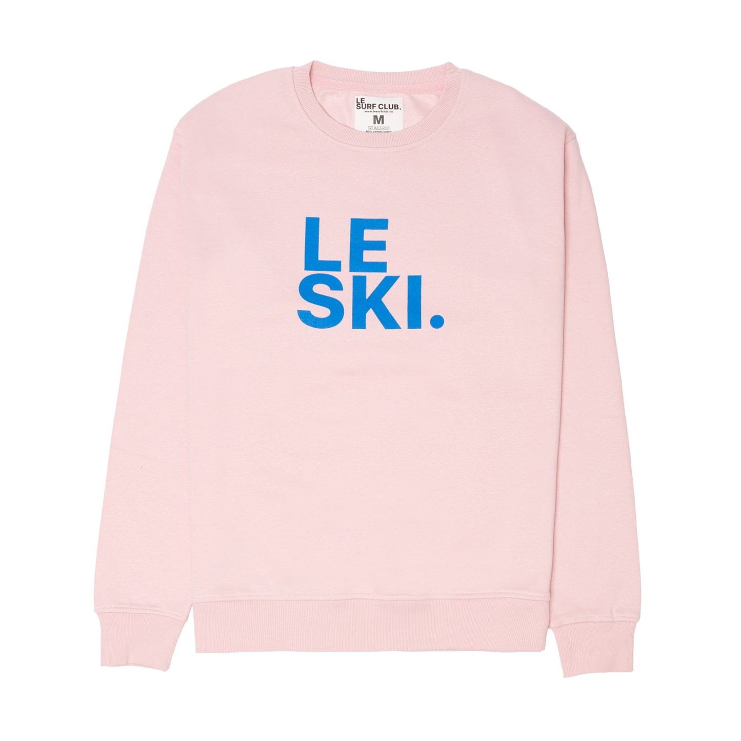 Le Ski Sweatshirt ( Pink / LRG Royal Blue  Logo)