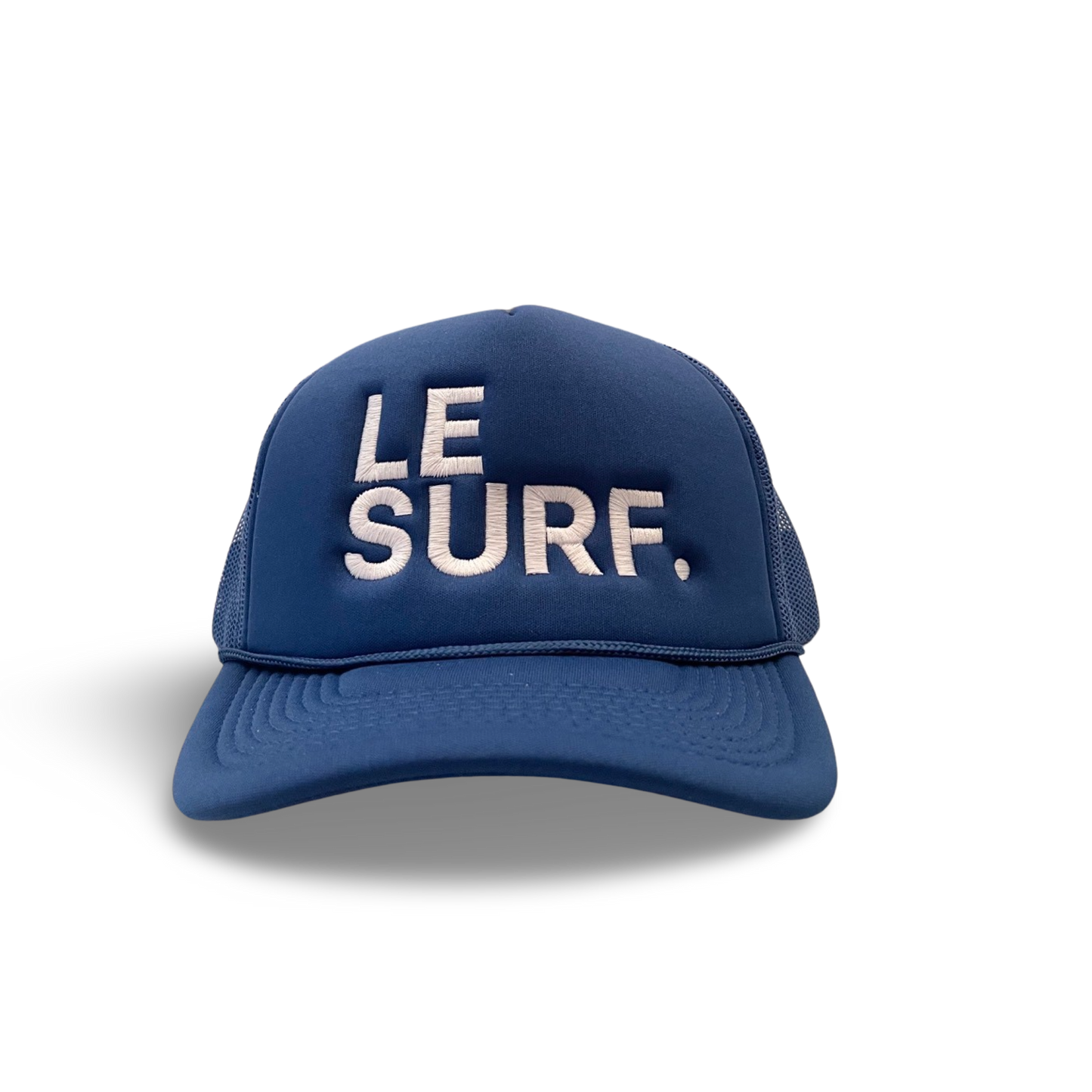 Le Surf Hat Foam Round Brim Snapback ( Royal Blue / LRG White Logo)