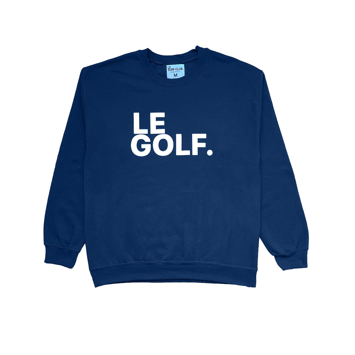 Le Golf Sweatshirt ( Navy Blue / LRG White Logo)