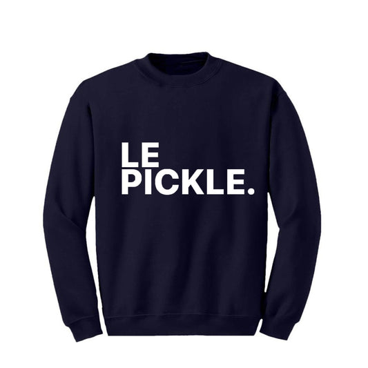 Le Pickle Sweatshirt ( Navy Blue / LRG White Logo)