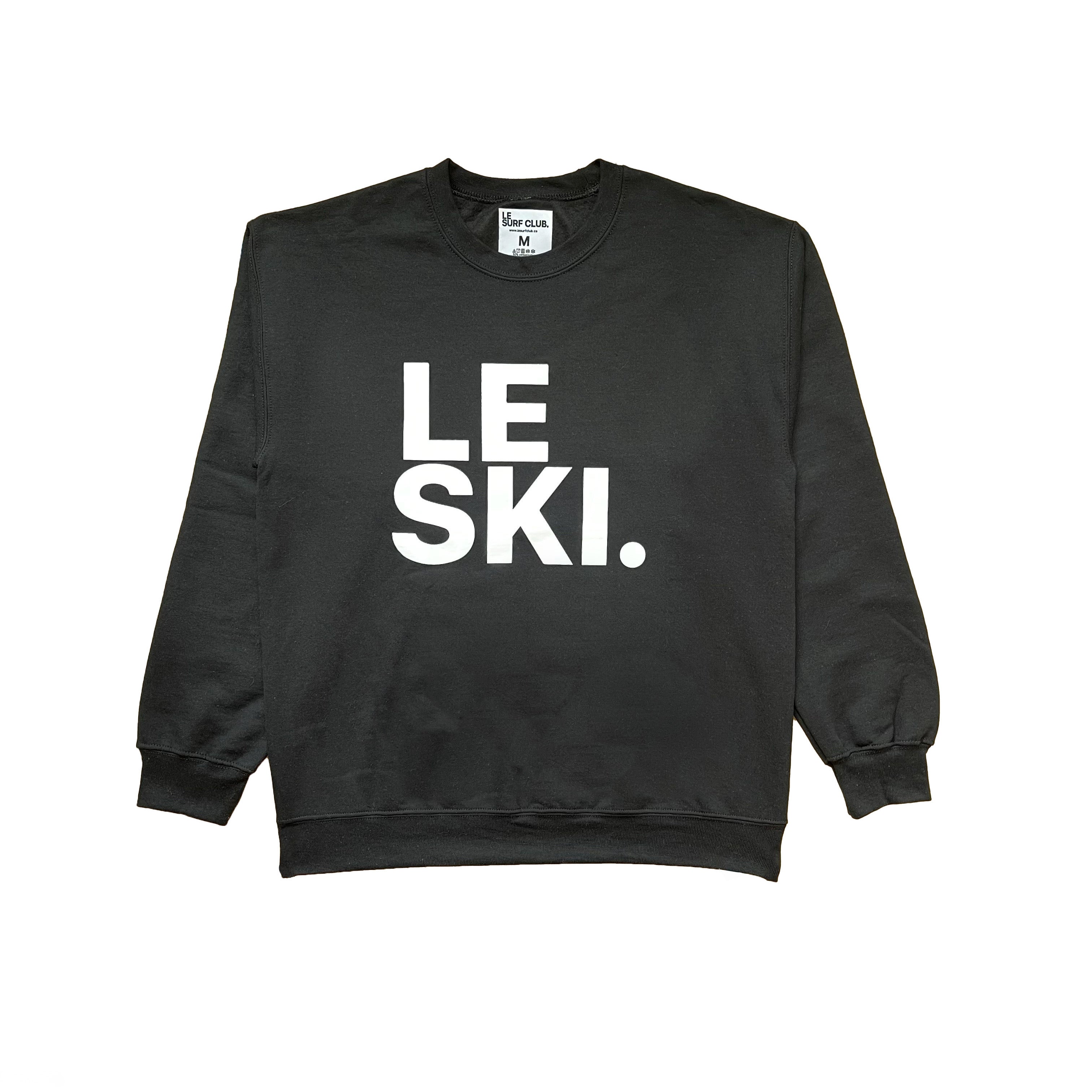 Le Ski Sweatshirt Black LRG White Logo