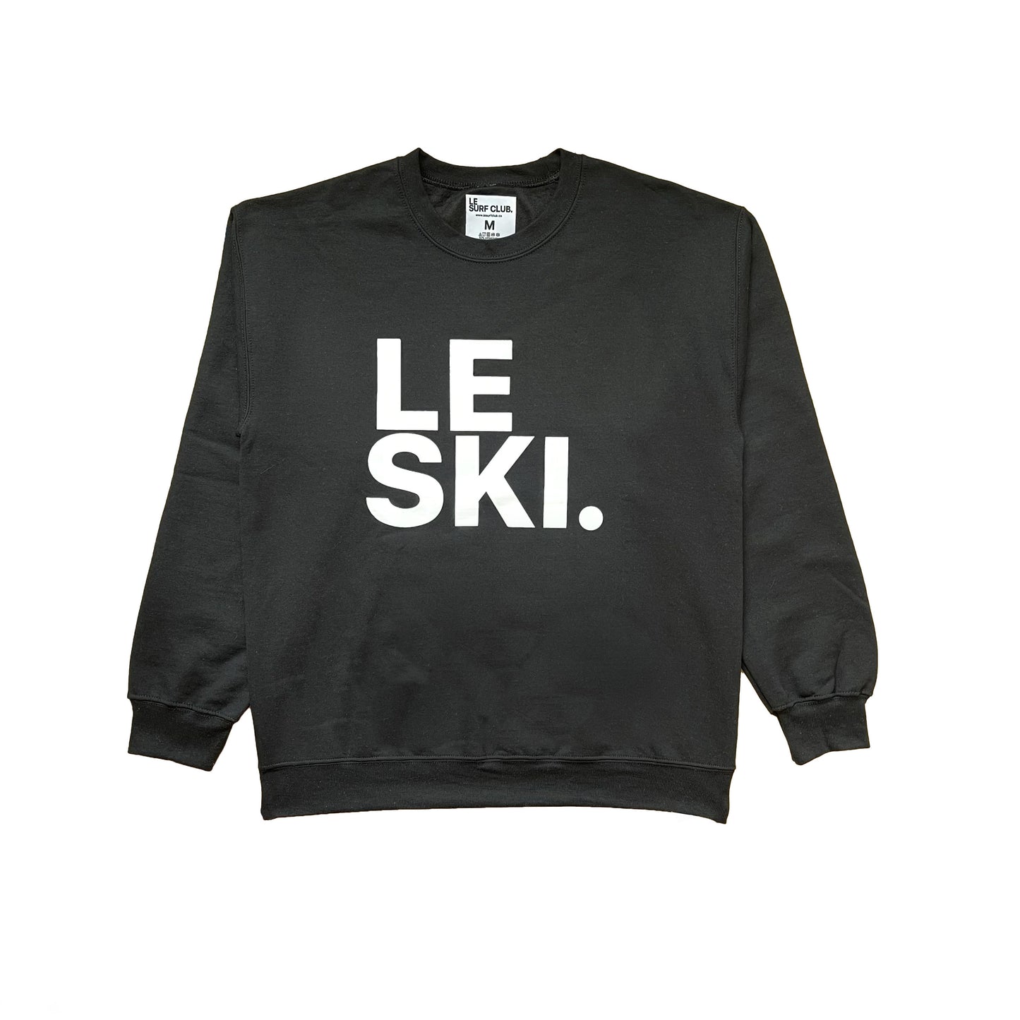 Le Ski Sweatshirt ( Black / LRG White Logo)