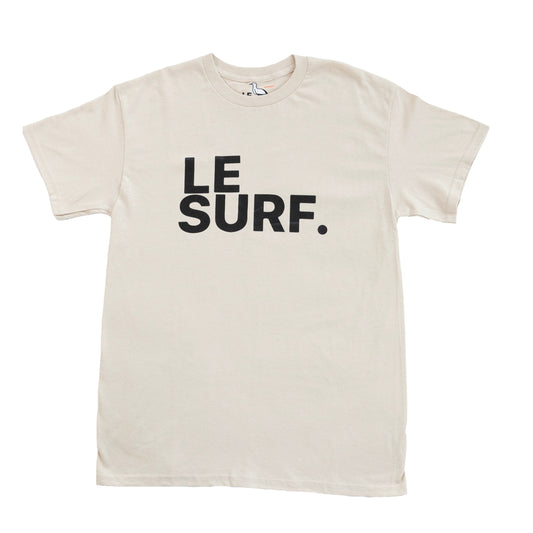 Le Surf T-shirt ( Tan / LRG Black Logo)