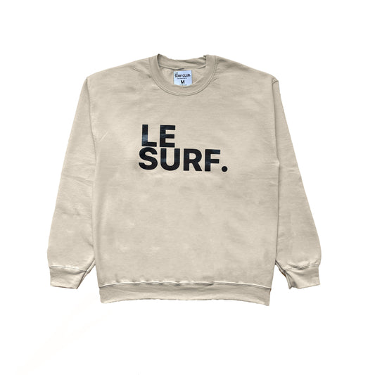 Le Surf Sweatshirt ( Tan / LRG Black Logo)