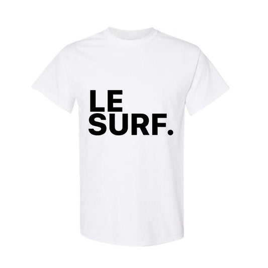 Le Surf T-shirt ( White / LRG Black Logo)